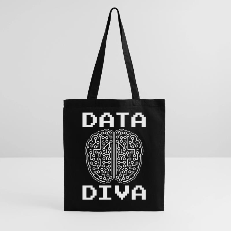Machine Learning Algorithmen KI Datenanalyst Stoffbeutel