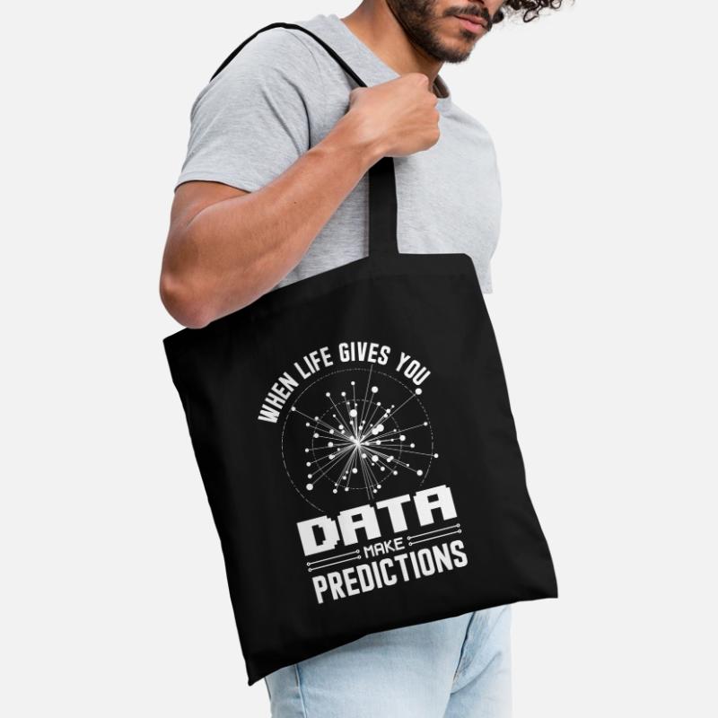 Machine Learning Algorithms AI Data Analyst Tote Bag
