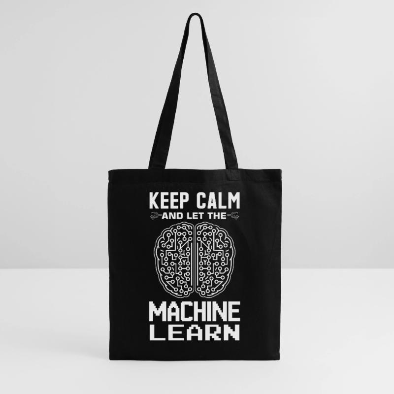 Machine Learning Algorithms AI Data Analyst Tote Bag