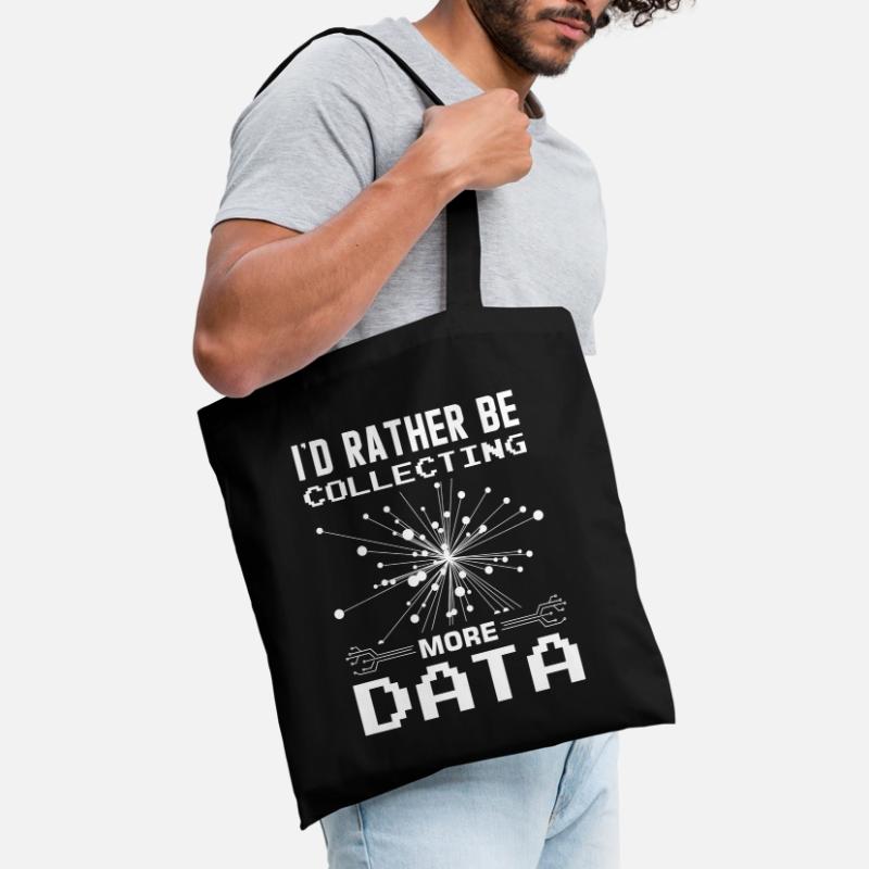 Machine Learning Algorithmen KI Datenanalyst Stoffbeutel