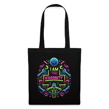 Je suis la garantie 46 - Sac en tissu - noir - Devant