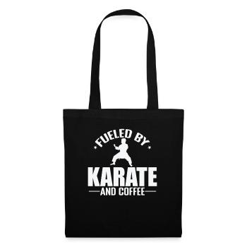 Fueled by Karate and Coffee - Tote Bag - black - Front