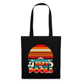 Je Pète Dans Les Piscines 13 - Sac en tissu - noir - Devant