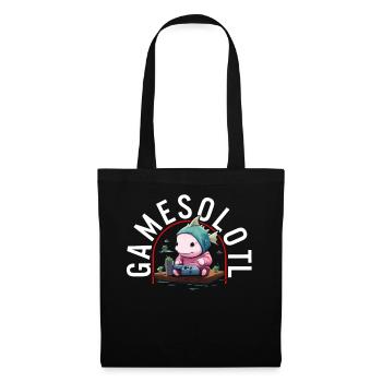 Axolotl Shirt Chemise de jeu pour enfants Axolotl Pun - Sac en tissu - noir - Devant