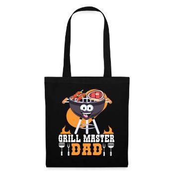 Grillmaster Papa BBQ Grill Griller Barbecue Fumoir - Sac en tissu - noir - Devant