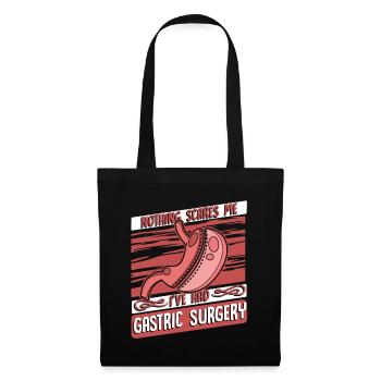 Rien ne me fait peur Bypass gastrique Bariatrique - Sac en tissu - noir - Devant