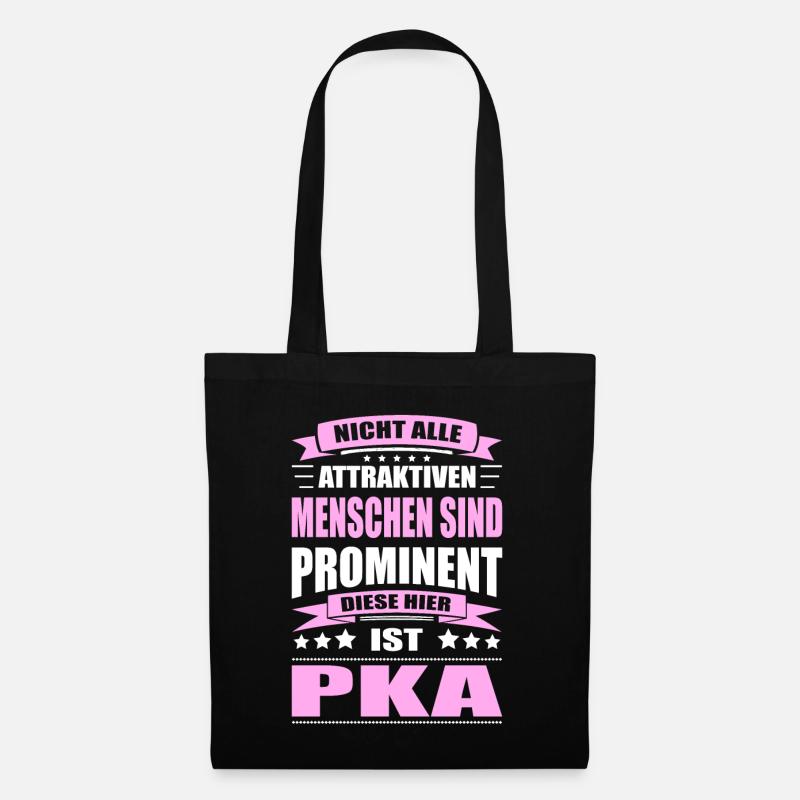 Nicht Alle Menschen Sind Prominent PKA - Stoffbeutel - Schwarz