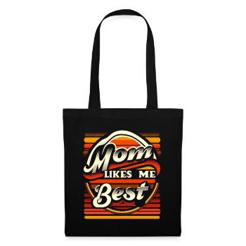 Mom Likes Me Best 8 - Tote Bag - black - Front