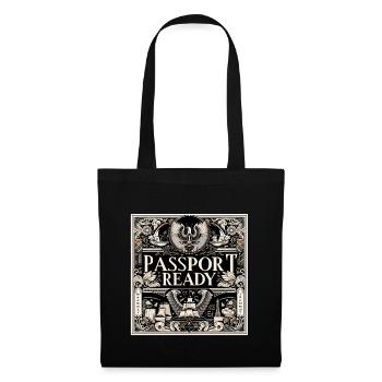 Passport Ready 8 - Tote Bag - black - Front