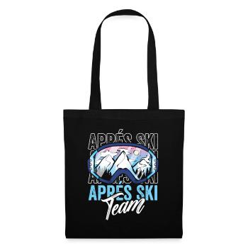 Apres Ski Team - Stoffbeutel - Schwarz - Vorne