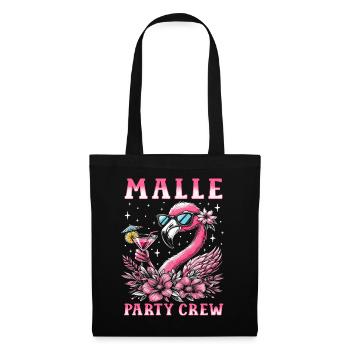 Malle Party Crew - Stoffbeutel - Schwarz - Vorne