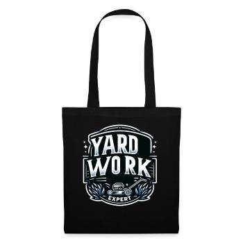 Yard Work Expert 13 - Stoffbeutel - Schwarz - Vorne