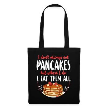 Les enfants amateurs de crêpes que je ne fais pas toujours - Sac en tissu - noir - Devant