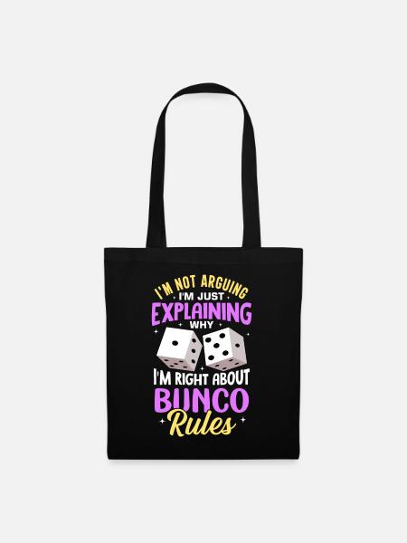 Bunco - Stoffbeutel - Schwarz