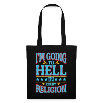 I'm Going To Hell In Every Religion 4 - Tote Bag - black - Front