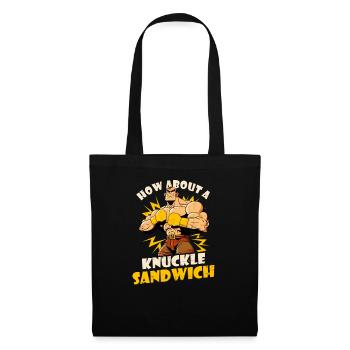 Boxing How About Knuckle Sandwich - Tote Bag - black - Front