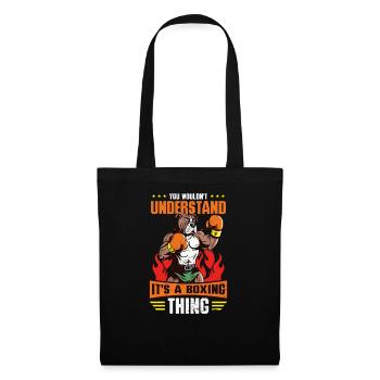 Boxing A Boxing Thing - Tote Bag - black - Front