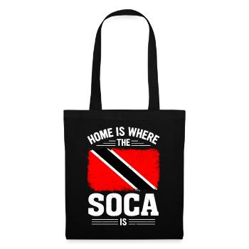 Soca Dance Trinité-et-Tobago - Sac en tissu - noir - Devant