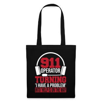 Fire Department Public Safety Dispatcher First - Tote Bag - black - Front