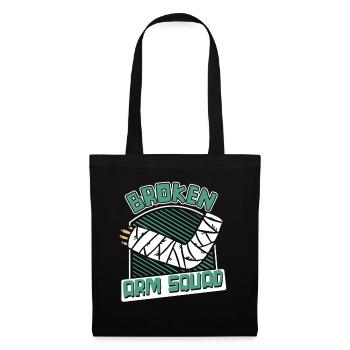 Broken Arm Squad Broken Arm Leg Broken Bone Bone - Tote Bag - black - Front