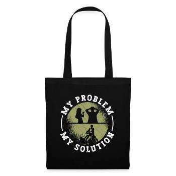 Landscaper My Problem My Pictogram Dad Landscaping - Tote Bag - black - Front