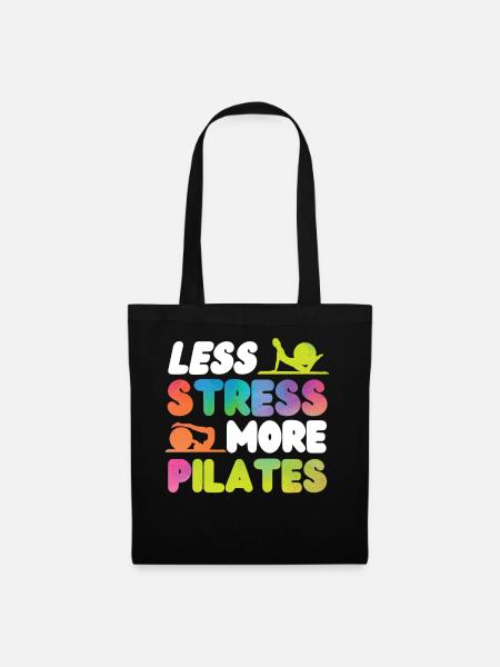 Pilates Instructor Teacher - Stoffbeutel - Schwarz