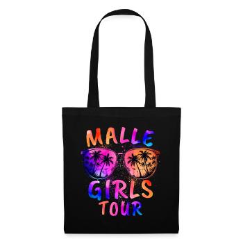 Malle Girls Tour - Tote Bag - black - Front