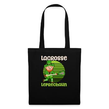 Crosse Saint-Patrick Lacrosse Leprechaun - Sac en tissu - noir - Devant