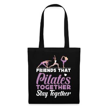 Pilates Instructor Teacher Friends - Tote Bag - black - Front