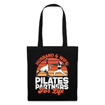 Pilates Instructor Teacher Husband - Tote Bag - black - Front