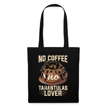 L’amant de la tarentule Pas de café Pas d’araignée L’amant du café - Sac en tissu - noir - Devant