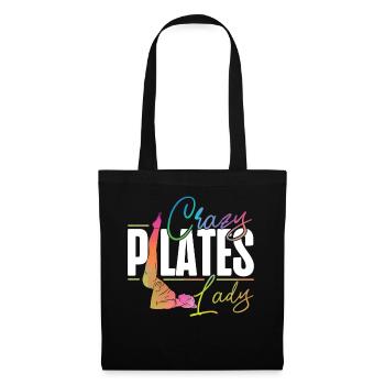 Instructeur de Pilates Enseignant - Sac en tissu - noir - Devant