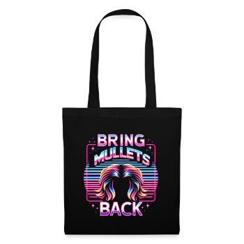Bring Mullets Back 11 - Stoffbeutel - Schwarz - Vorne