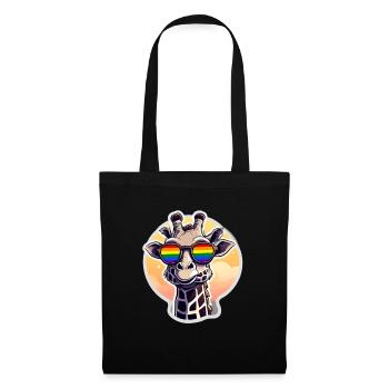 Mois de la fierté LGBTQIA+ LGBTQ - Sac en tissu - noir - Devant