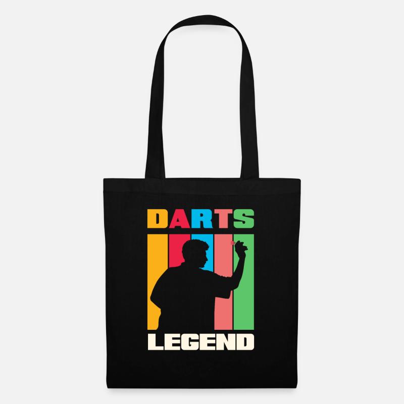 Dart Legende - Stoffbeutel - Schwarz