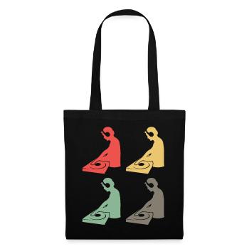 Color Mix Masters - Cadeau pour les DJ colorés - Sac en tissu - noir - Devant