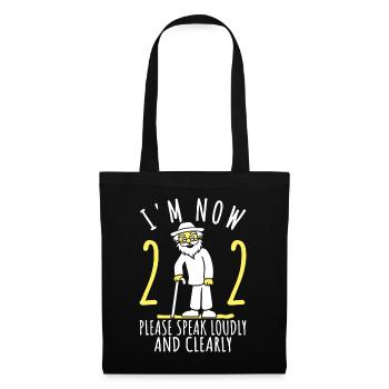 22nd birthday 22er 22nd I'm 22 years old now - Tote Bag - black - Front