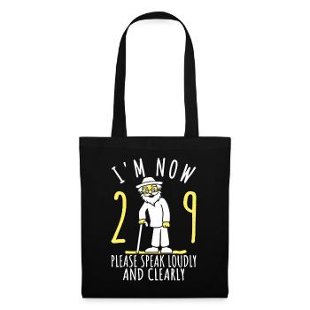 29th birthday 29er 29th I'm 29 years old now - Tote Bag - black - Front