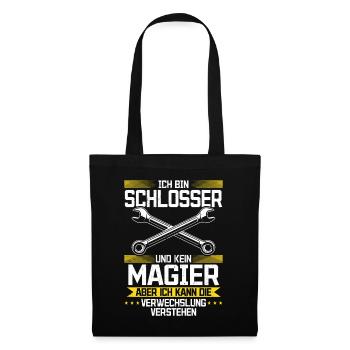 I'm a locksmith and not a magician - Tote Bag - black - Front