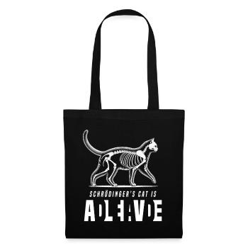 Schrödinger's Cat - Tote Bag - black - Front