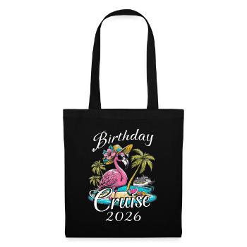 Birthday Cruise 2026 - Tote Bag - black - Front
