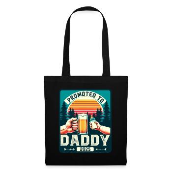 Dad-to-be loading Future Dad 2025 - Tote Bag - black - Front