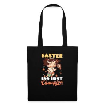 Champion de la chasse aux œufs de Pâques de volley-ball - Sac en tissu - noir - Devant