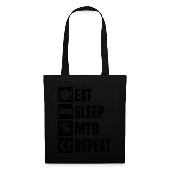 VTT VTT VTT Cyclisme VTT - Sac en tissu - noir - Devant