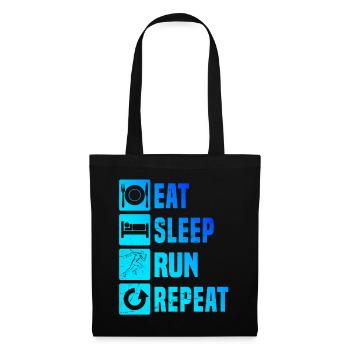 Jogging Fitness Femmes Course Course Course à pied - Sac en tissu - noir - Devant