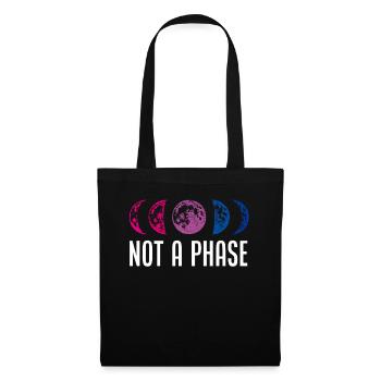 Phase bisexuelle - Sac en tissu - noir - Devant