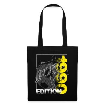 Limited Edition 1990 Limited Edition Fußball - Stoffbeutel - Schwarz - Vorne