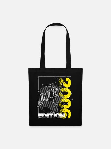 Limited Edition 2006 Limited Edition Fußball - Stoffbeutel - Schwarz