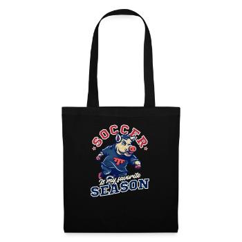 Soccer Coach Soccer Is Favorite Season - Tote Bag - black - Front