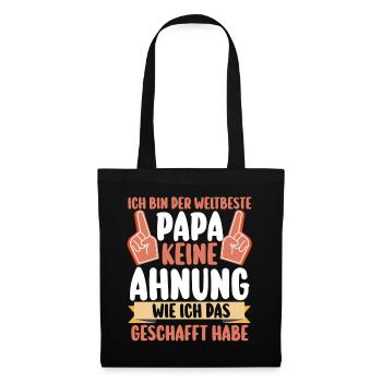 Dad Father's Day Dad - Tote Bag - black - Front